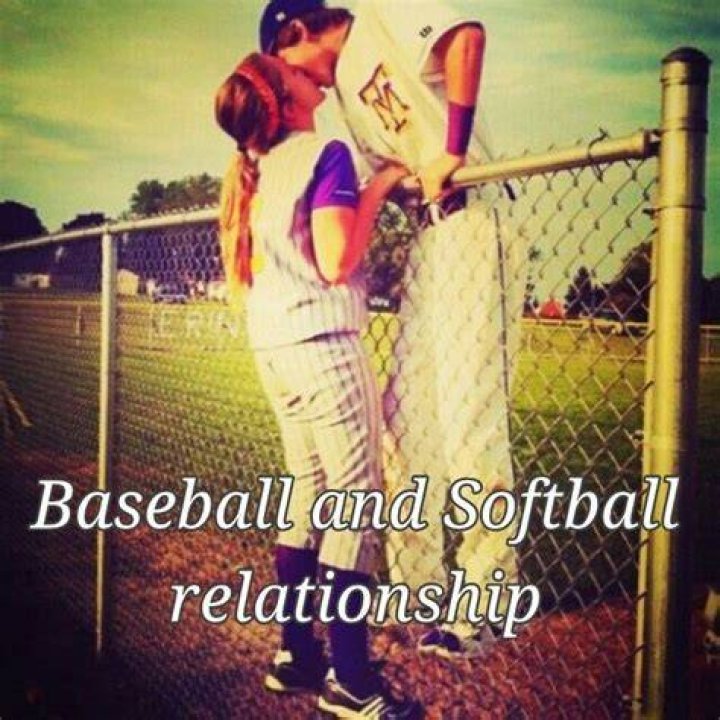 Softball / baseball relationship Baseball Softball Couple, Baseball